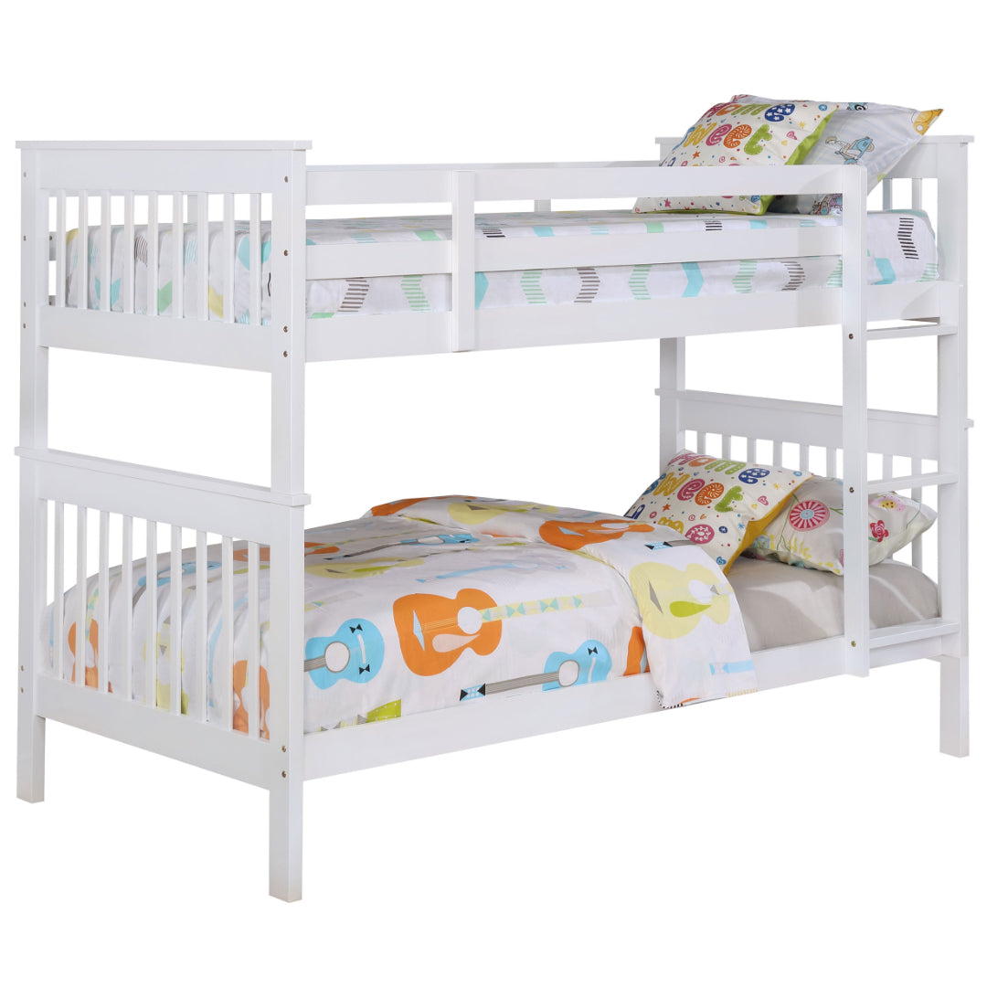Chapman Wood Twin Over Twin Bunk Bed
