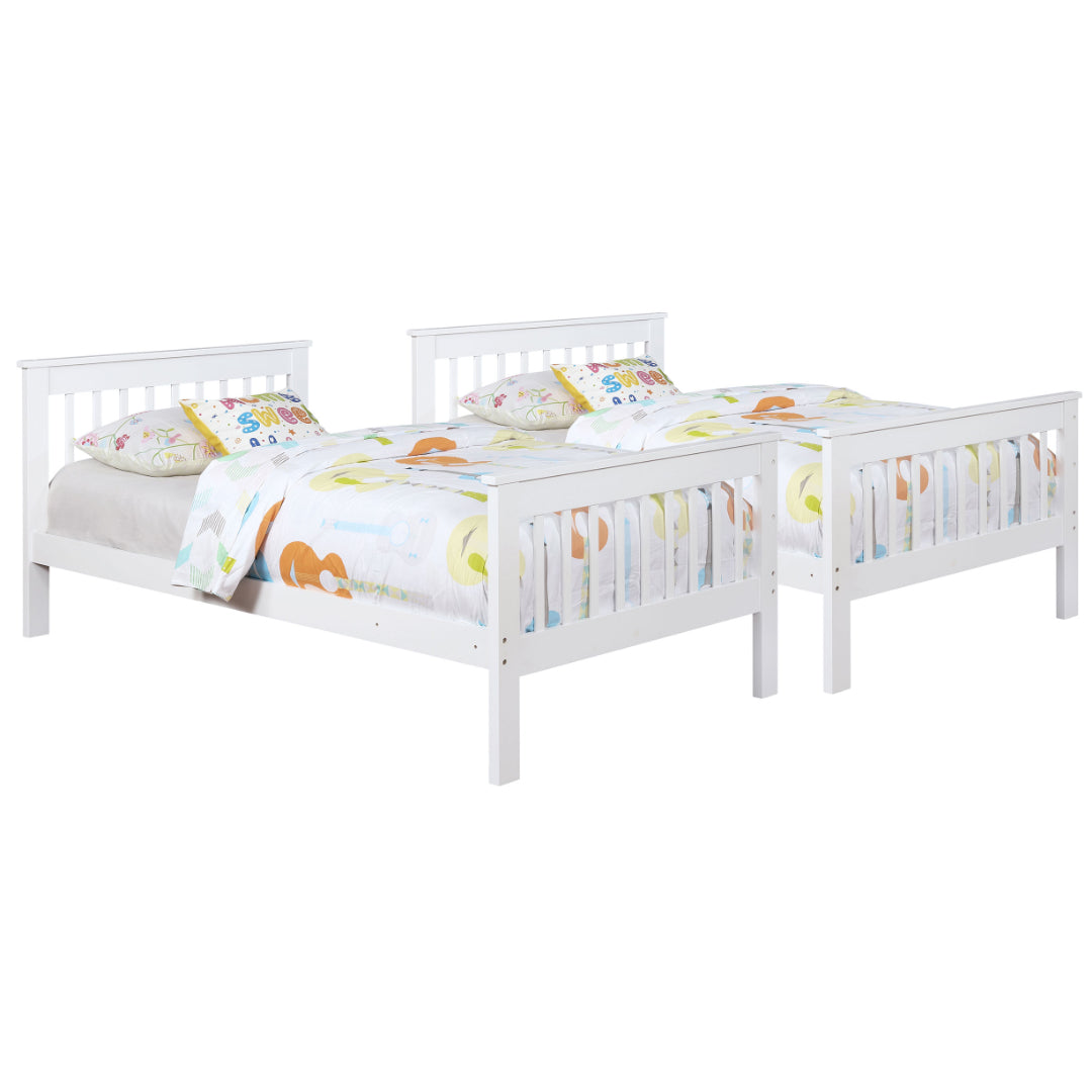 Chapman Wood Twin Over Twin Bunk Bed