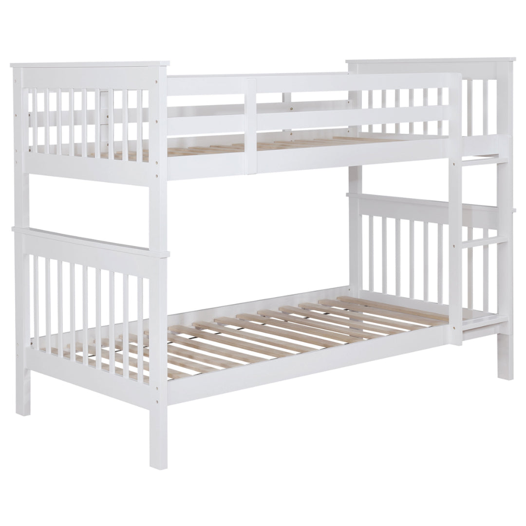 Chapman Wood Twin Over Twin Bunk Bed
