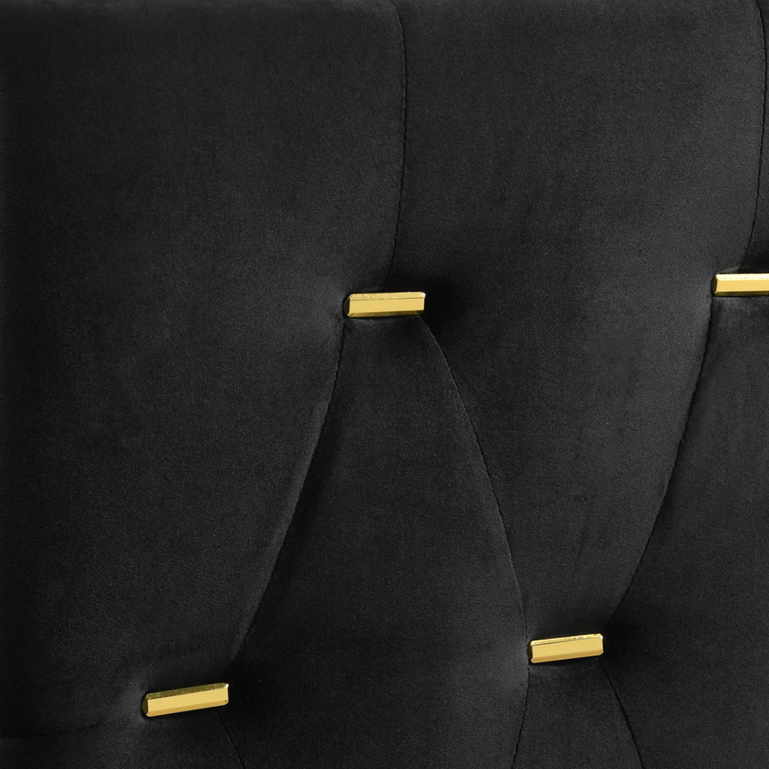 Kendall Upholstered Panel Bed+Mattress