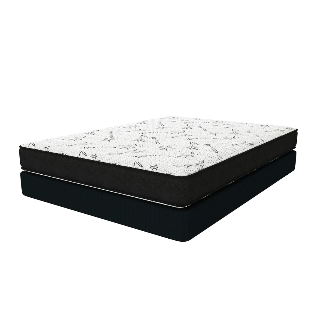 Kendall Upholstered Panel Bed+Mattress
