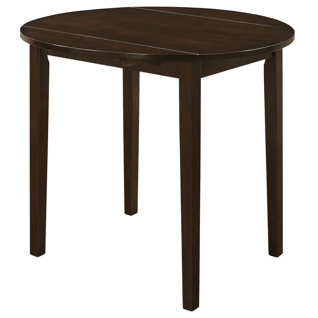 Bucknell 3-piece Round Drop Leaf Dining Table Set